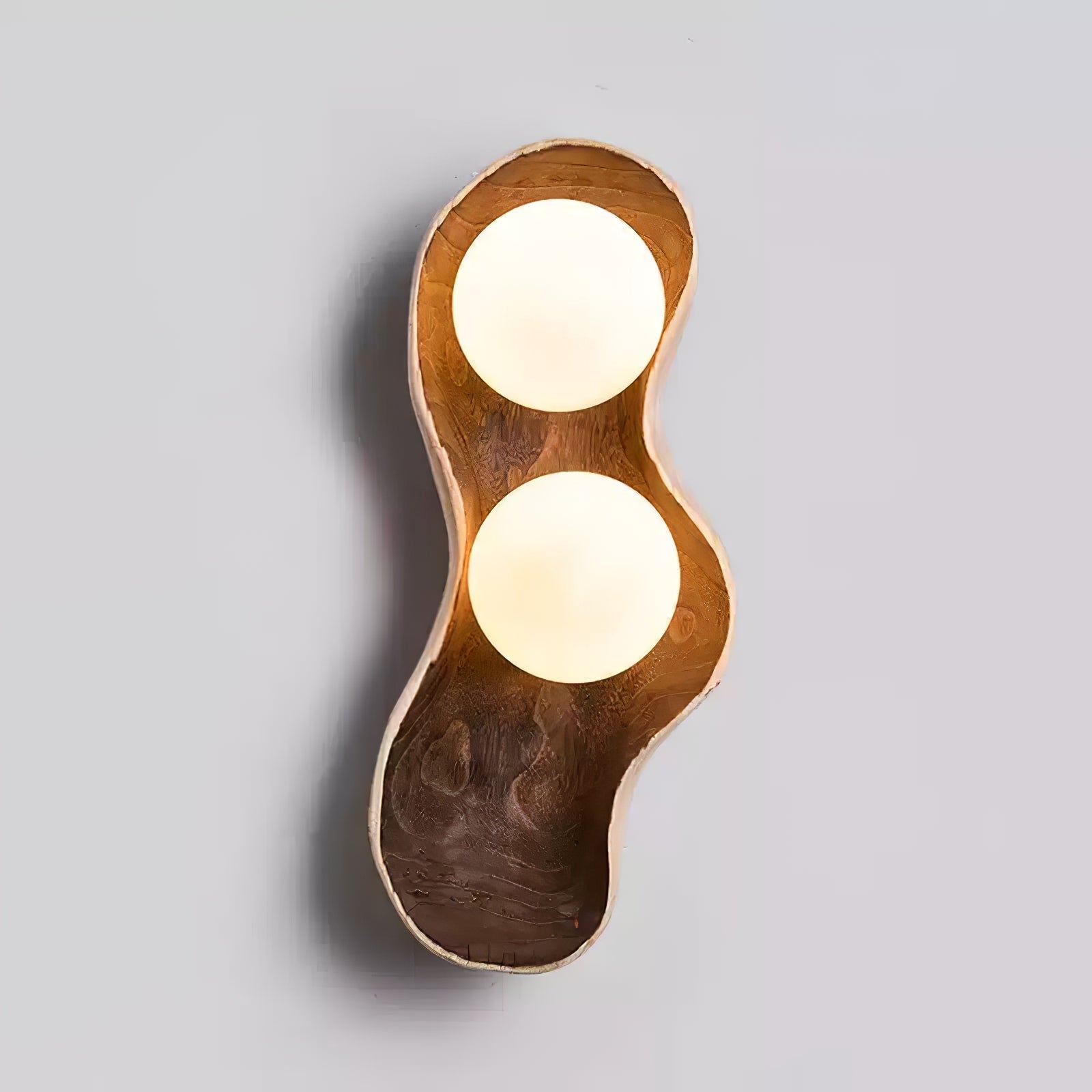 Dualis Applique Murale Moderne en Bois Rootlight