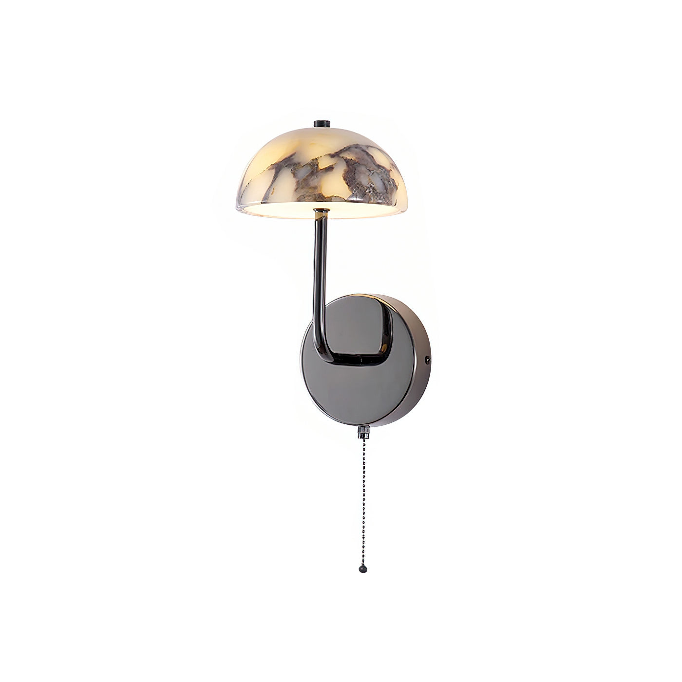 Verve Creativity Metal Marble Wall Lamp - Lamp Copper