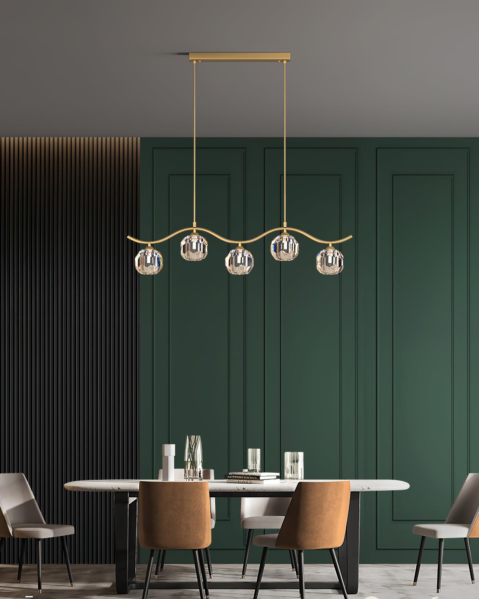 Eara Crystal Chandelier - Blowlighting