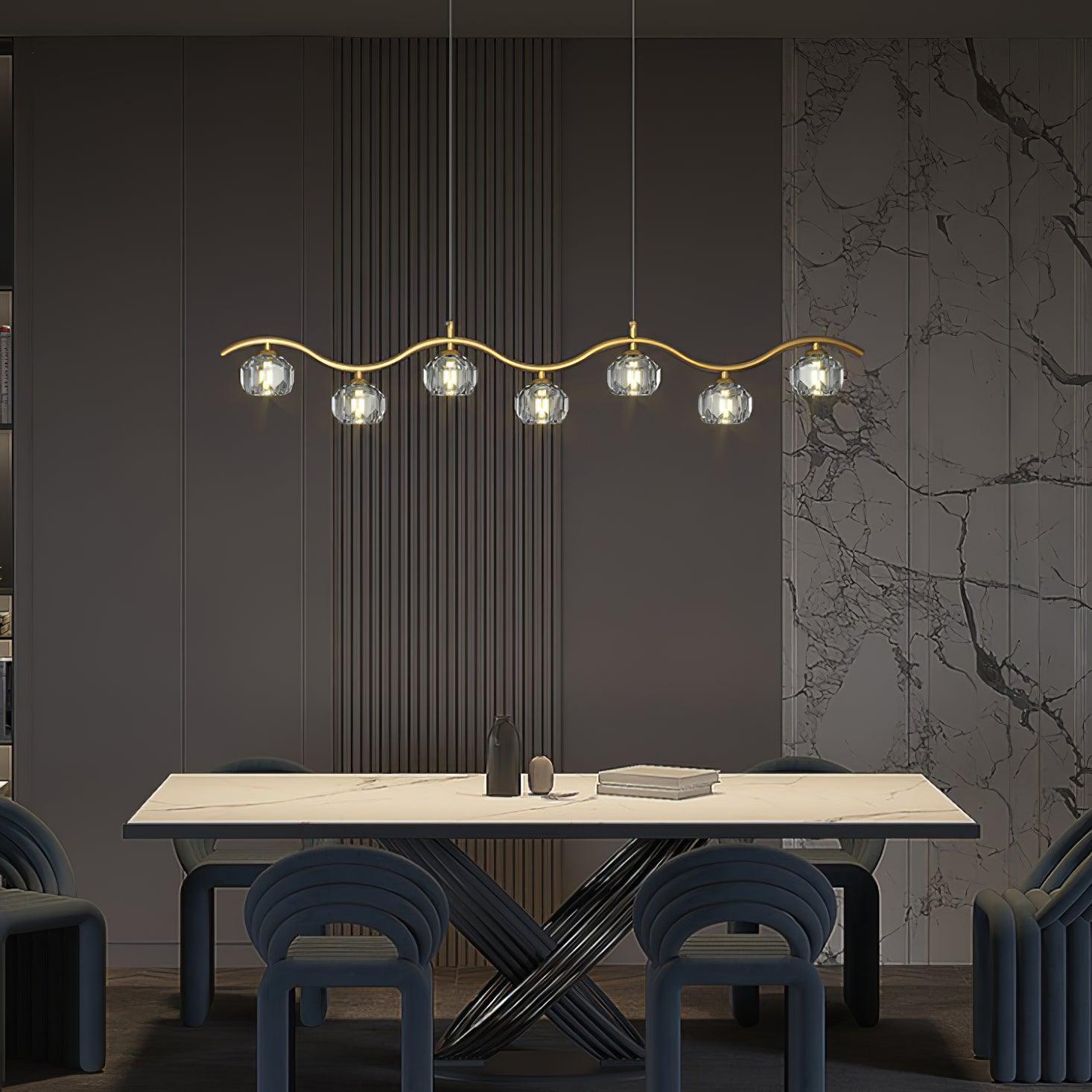 Eara Crystal Chandelier - Blowlighting