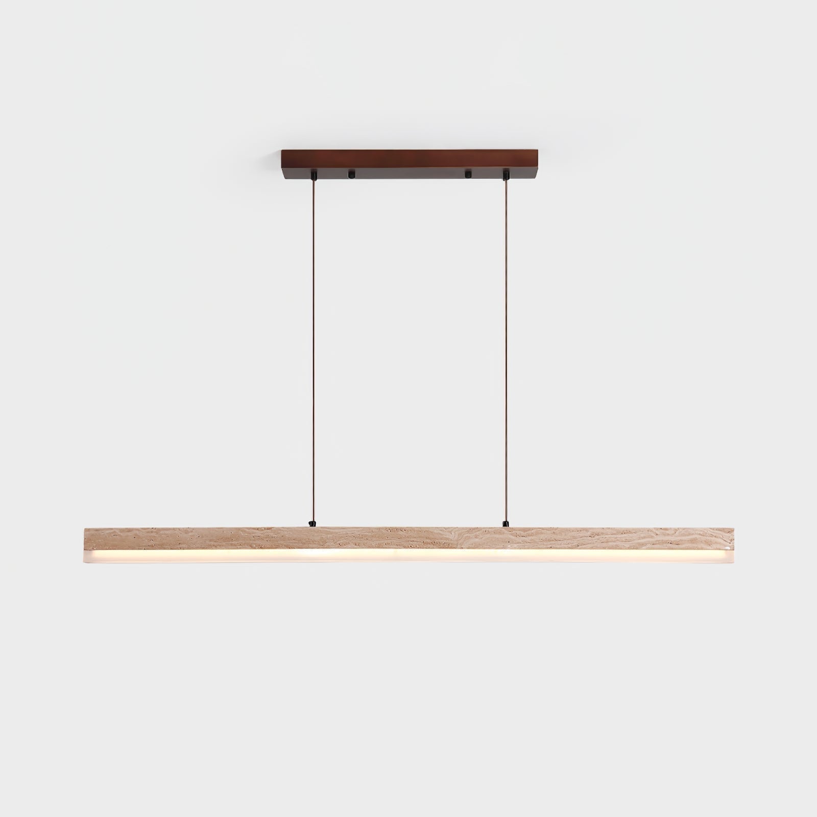 Ivsoryra Rectangular Travertine Pendant Light - Letslighting