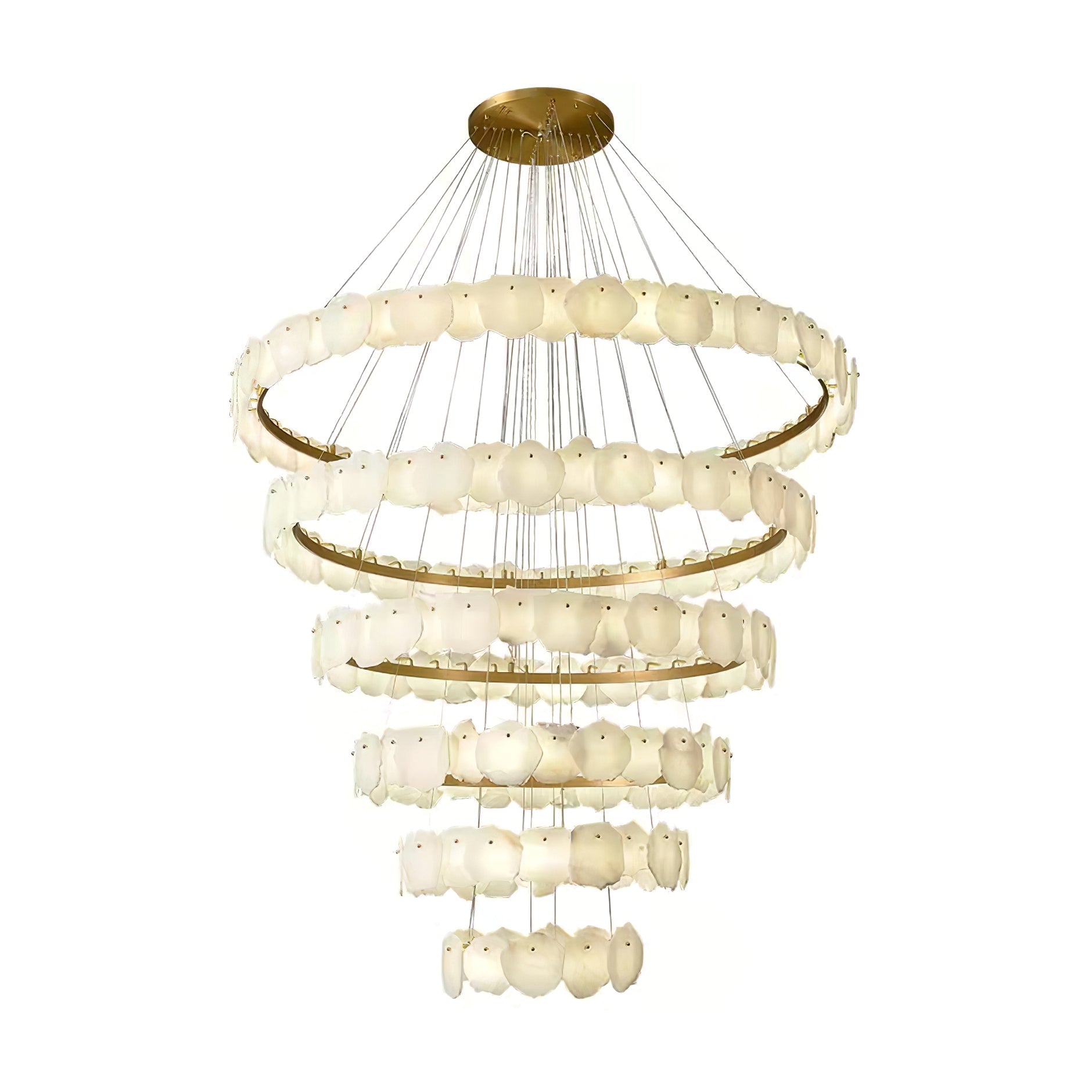 Selene Luxury Alabaster Chandelier - Letslighting