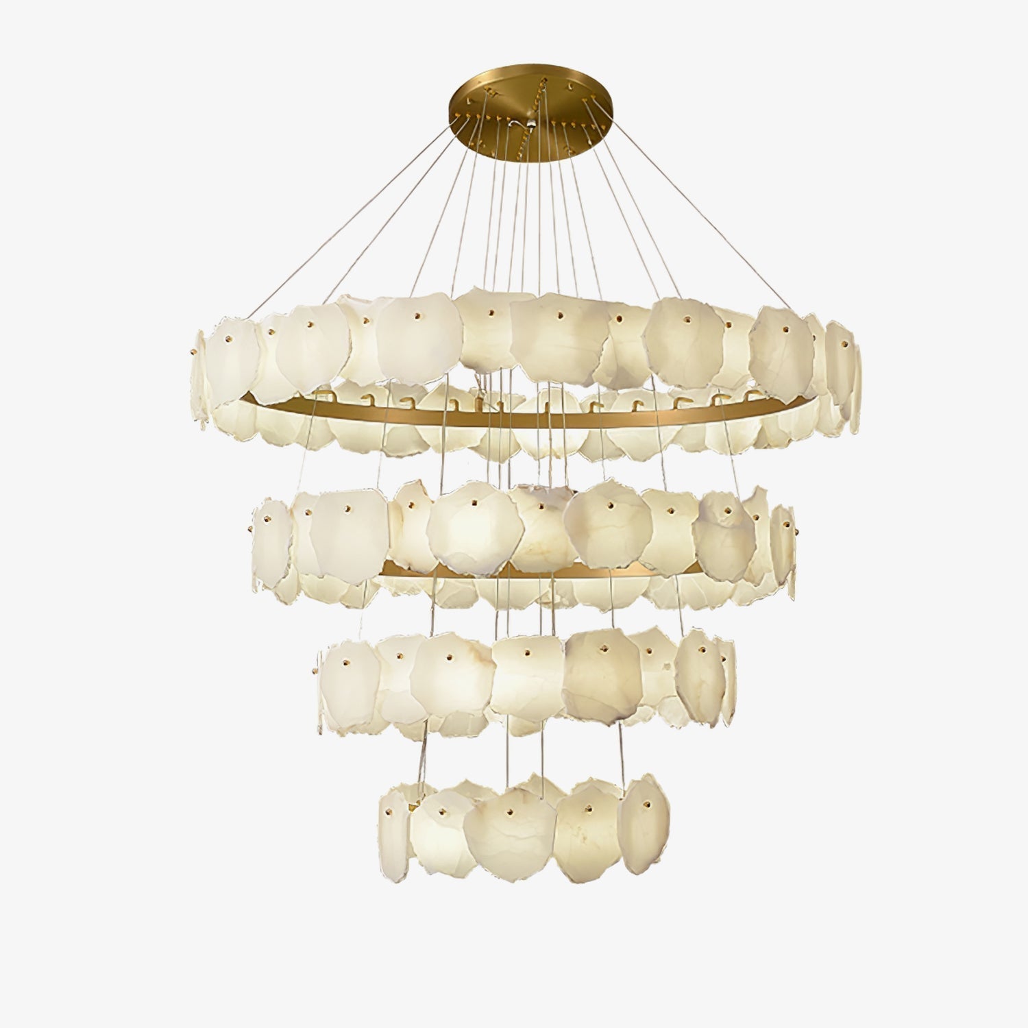 Selene Luxury Alabaster Chandelier - Letslighting
