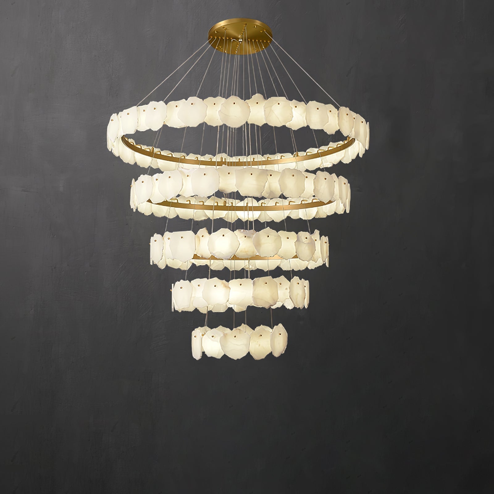 Selene Luxury Alabaster Chandelier - Letslighting