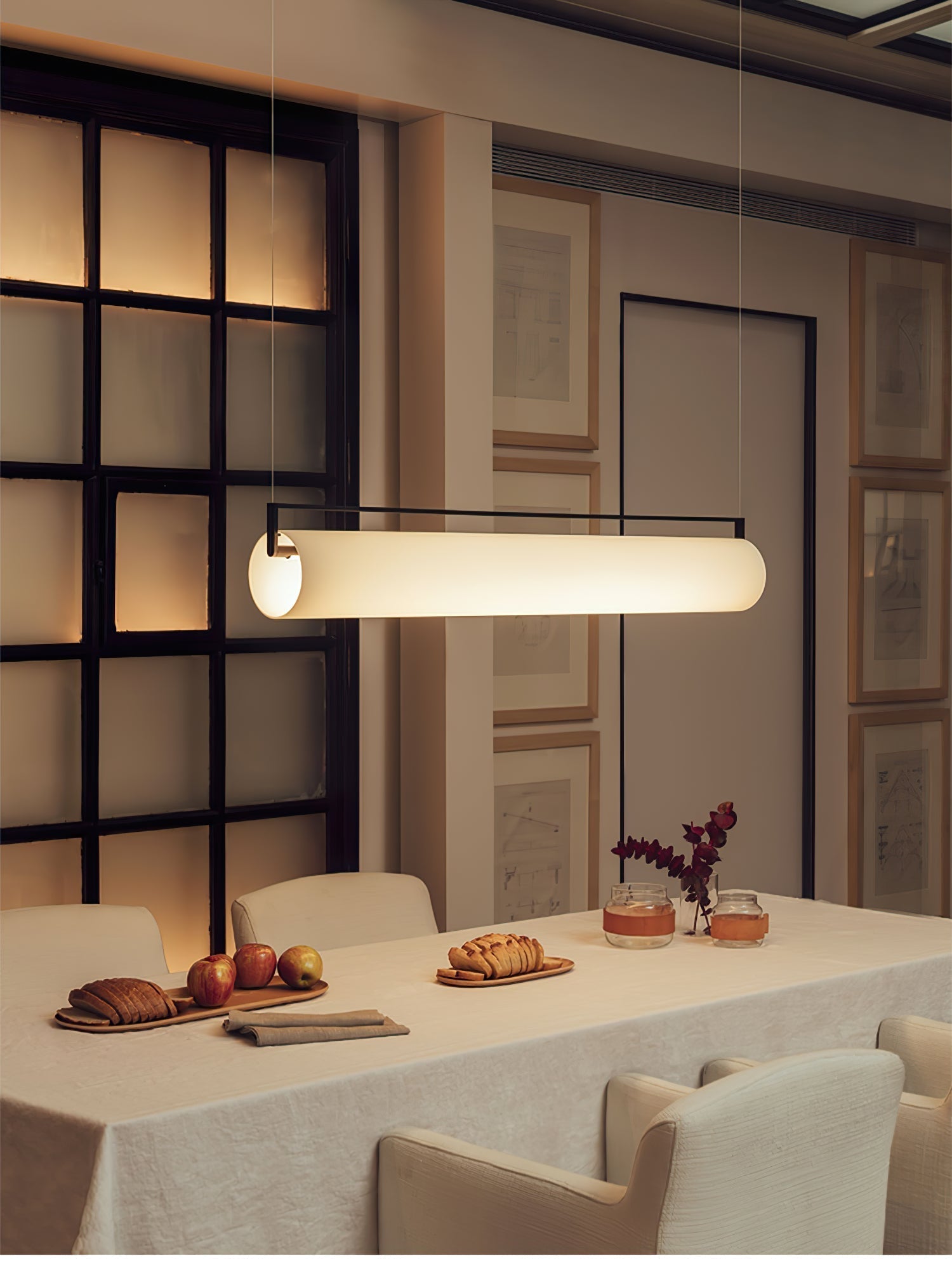 Elias Minimalist Metal Pendant Light - Blowlighting