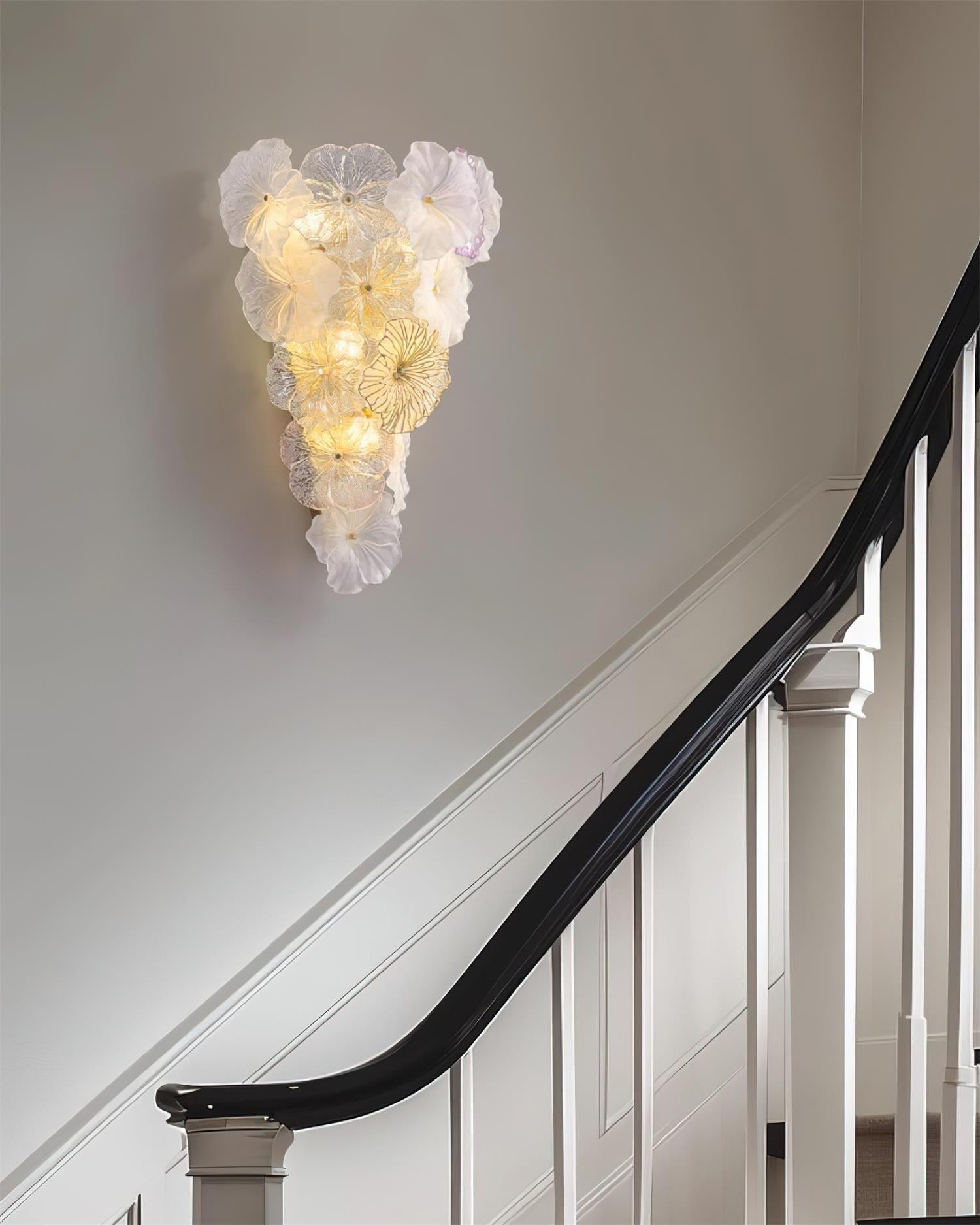 Elaria Wall Lamp Glass Petal Accent - Letslighting