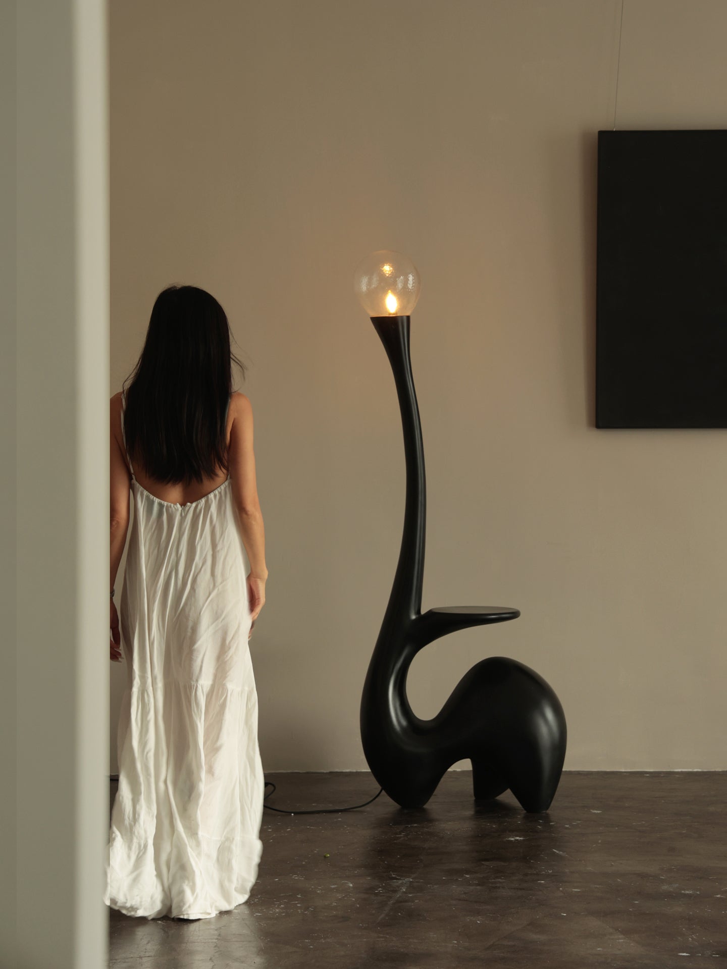 Elero Sculptural Floor Lamp - Vakkerlight