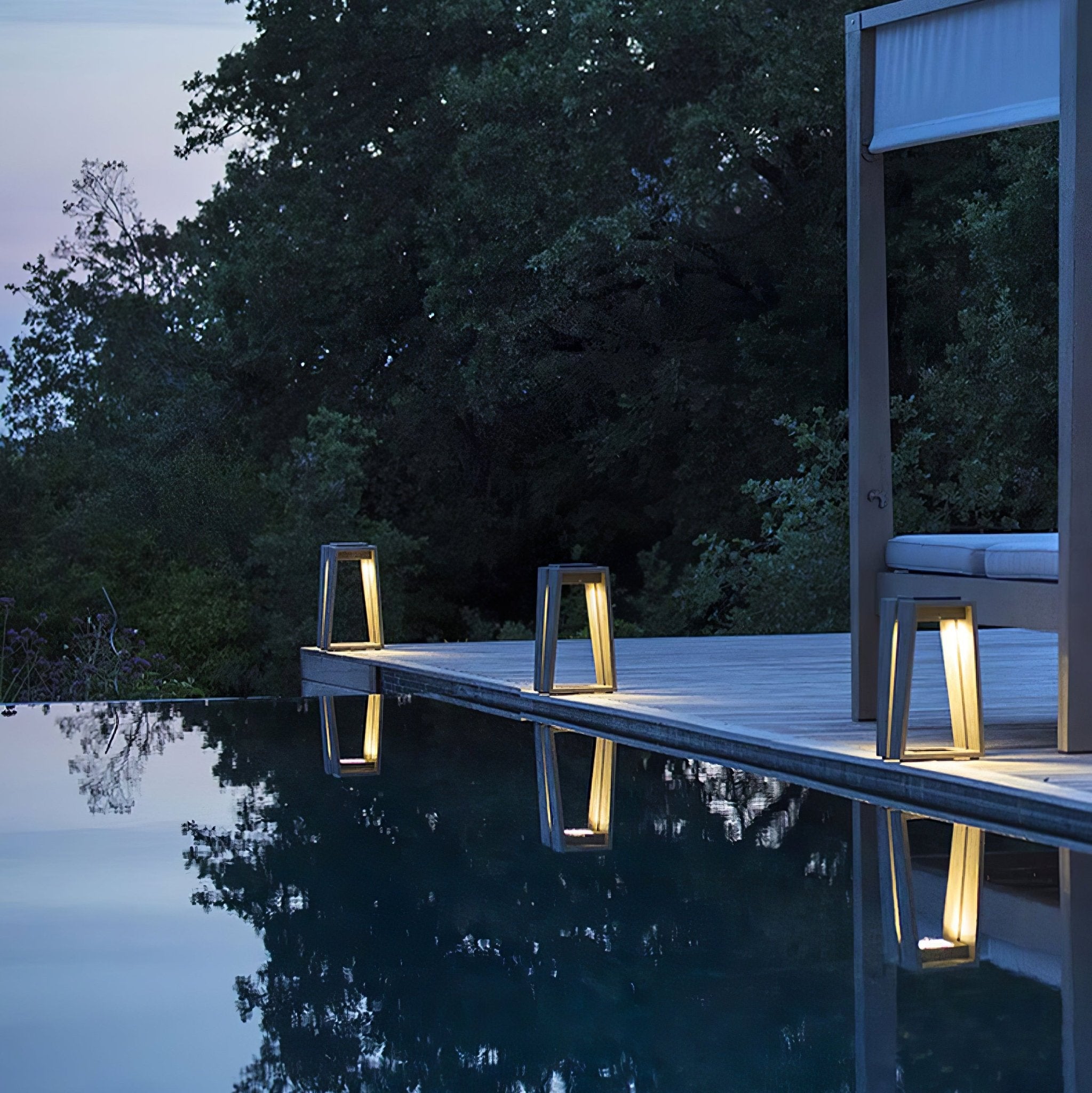 Elira Lampadaire Solaire Extérieur Minimaliste