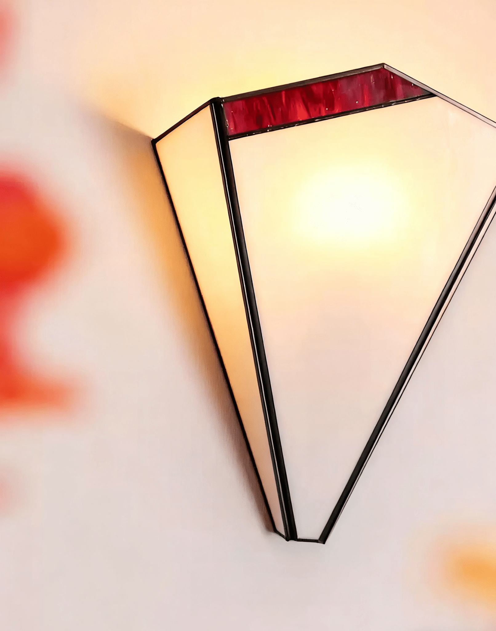 Elowen Applique Déco en Verre Élégante