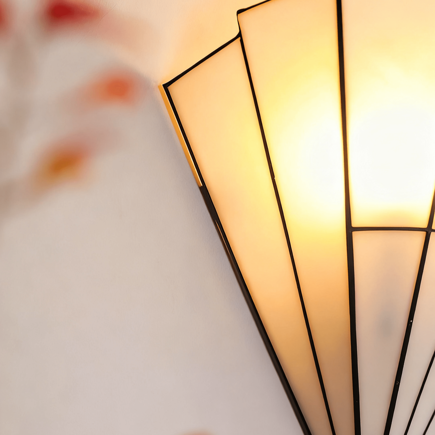 Elowen Applique Déco en Verre Élégante