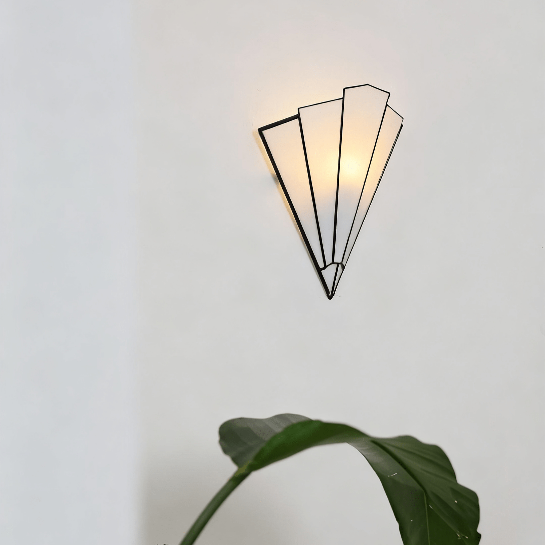 Elowen Applique Déco en Verre Élégante