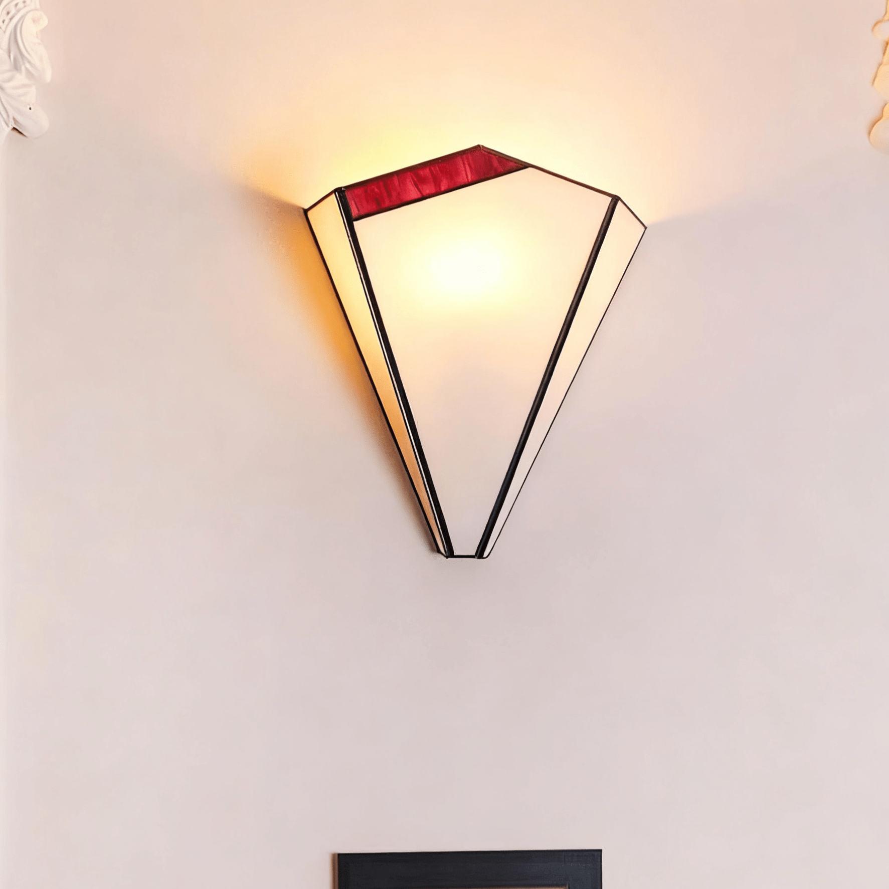 Elowen Applique Déco en Verre Élégante