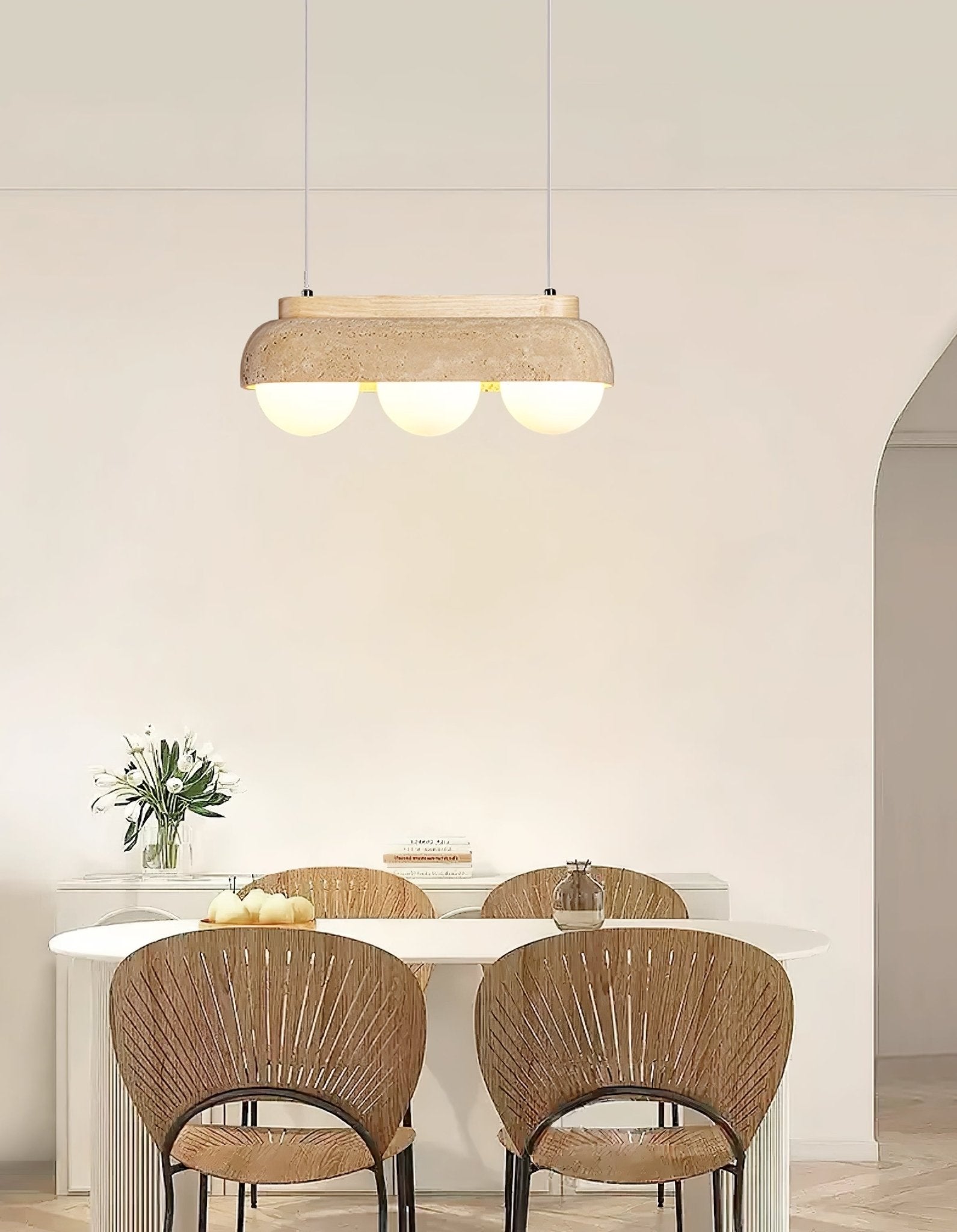 Elowen Travertine Pendant Light - Vakkerlight