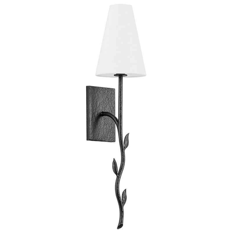 Petal Individual Creativity Brass Fabric Wall Lamp - Lamp Copper