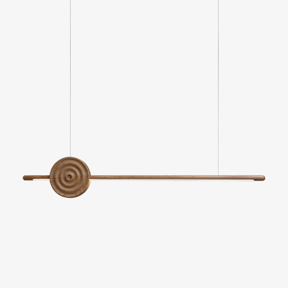 Aurora Chandelier Erhu Wood - Blowlighting