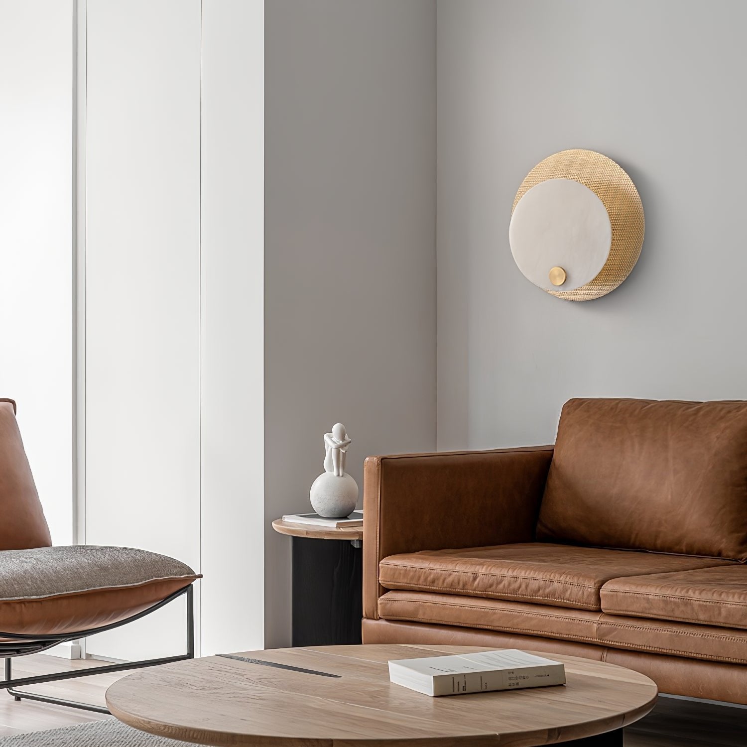 Ilzore Circular Glass Ceiling Light - Letslighting