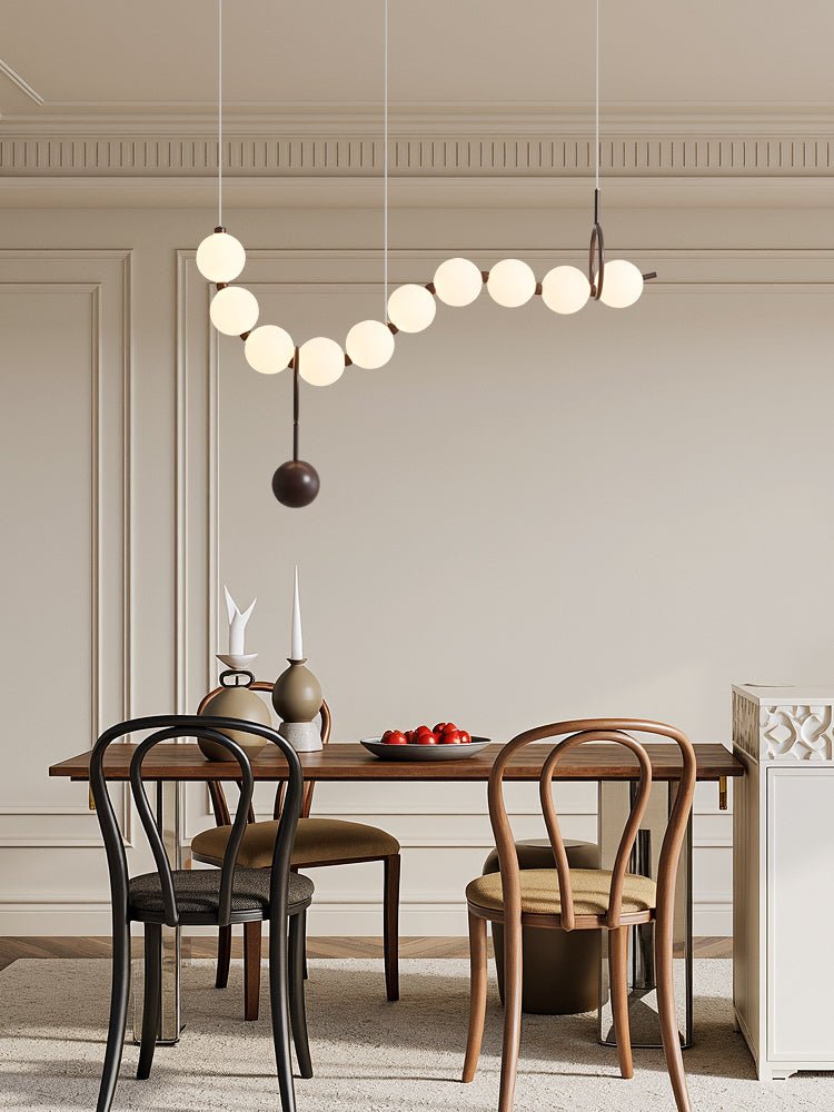 Ezrah Modern Minimalist Acrylic Metal Pendant Lamp