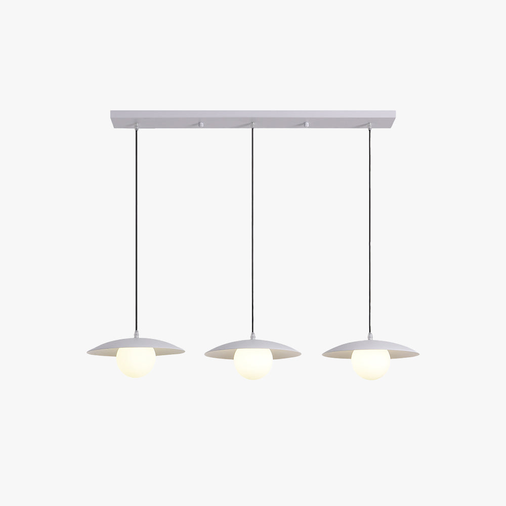 Valentina Moderne LED Suspension Métal Noir Salle À Manger/Chambre À Coucher