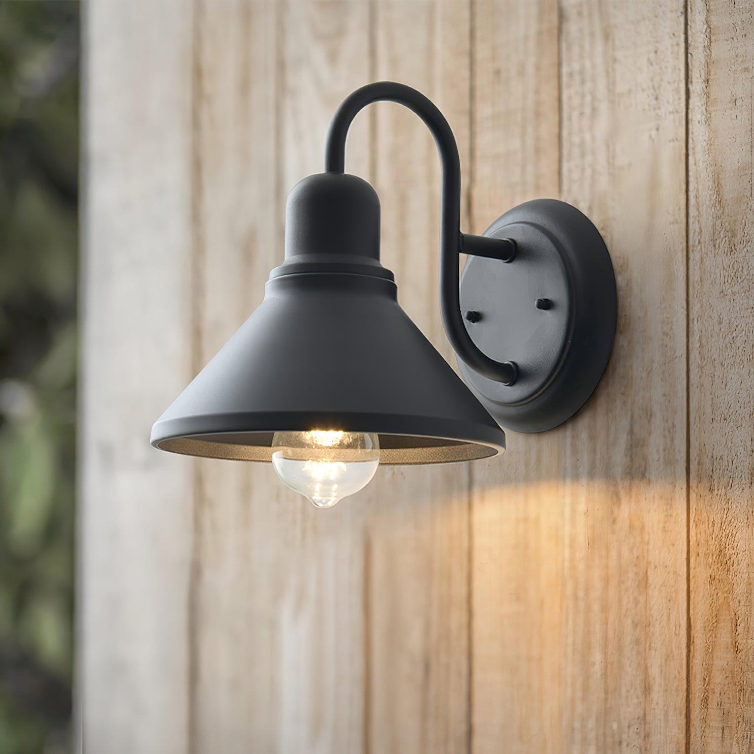 Ray Vintage Cone-shaped Ourdoor Wall Lamp - Letslighting