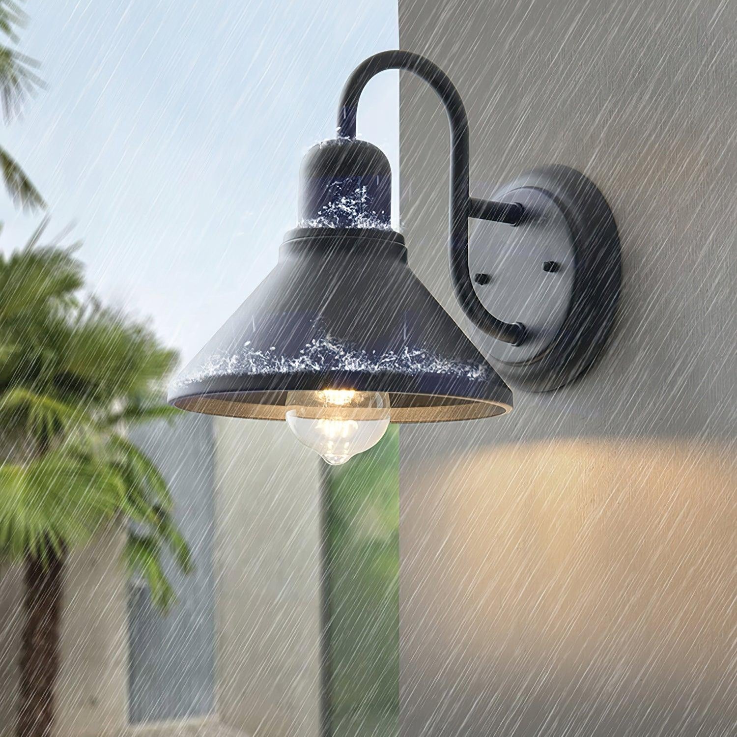Ray Vintage Cone-shaped Ourdoor Wall Lamp - Letslighting