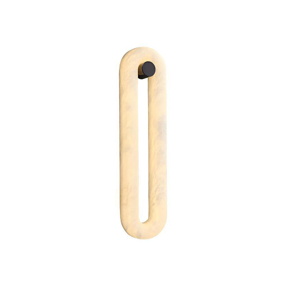 Mydorel Modern Minimalist Brass Alabaster Wall Lamp - Lamp Copper