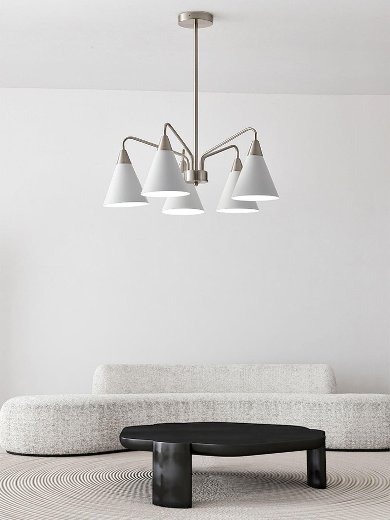 Elthaeth Premium Nordic Art Fashion Cono Metal Chandelier - Blowlighting