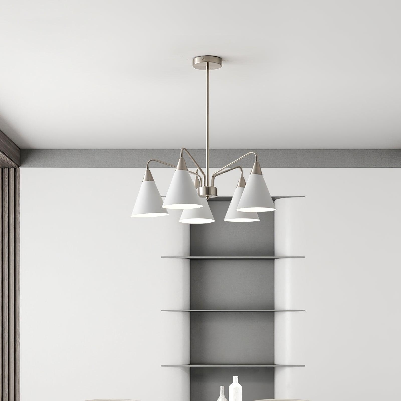 Elthaeth Premium Nordic Art Fashion Cono Metal Chandelier - Blowlighting