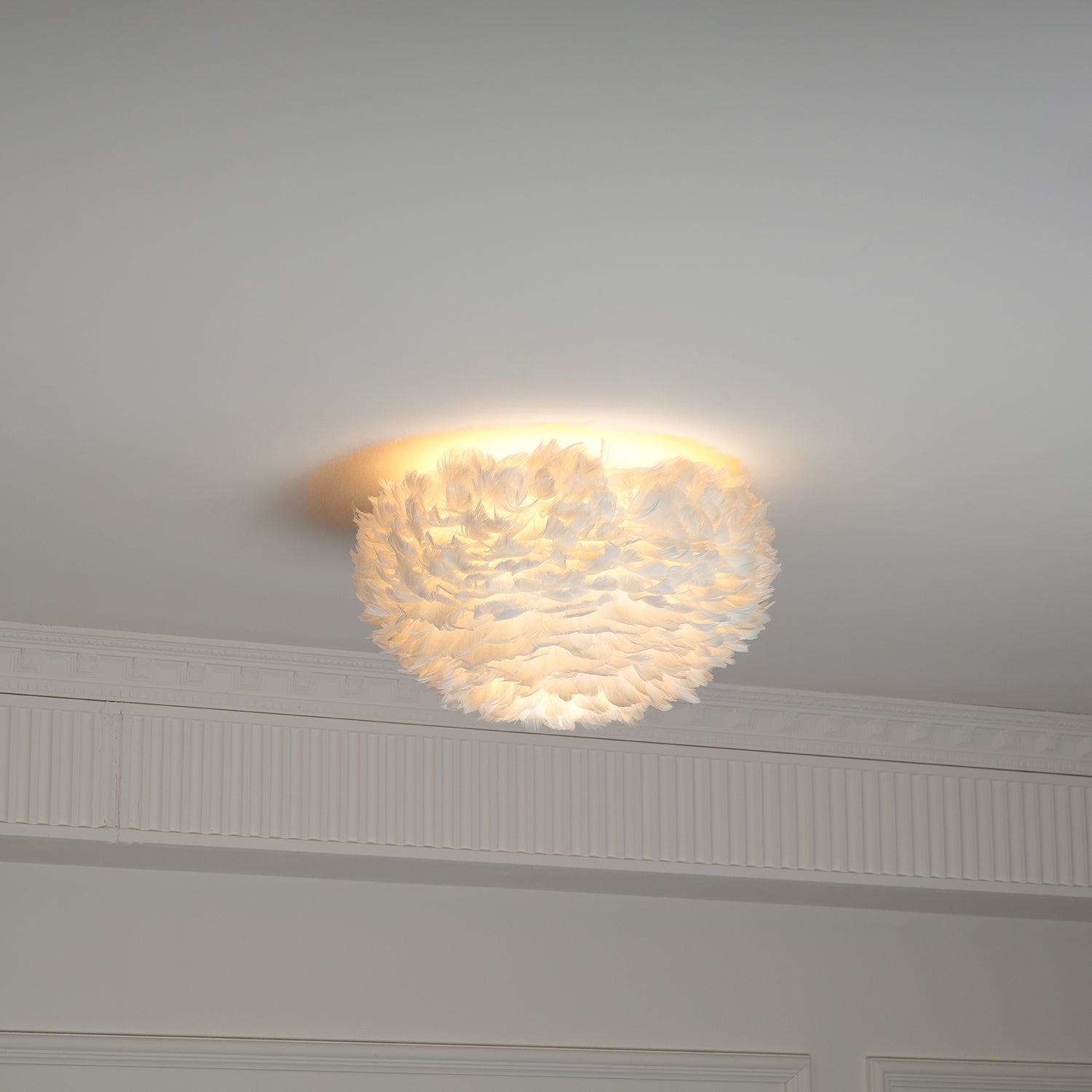 Feathered Ceiling Lamp - Blowlighting