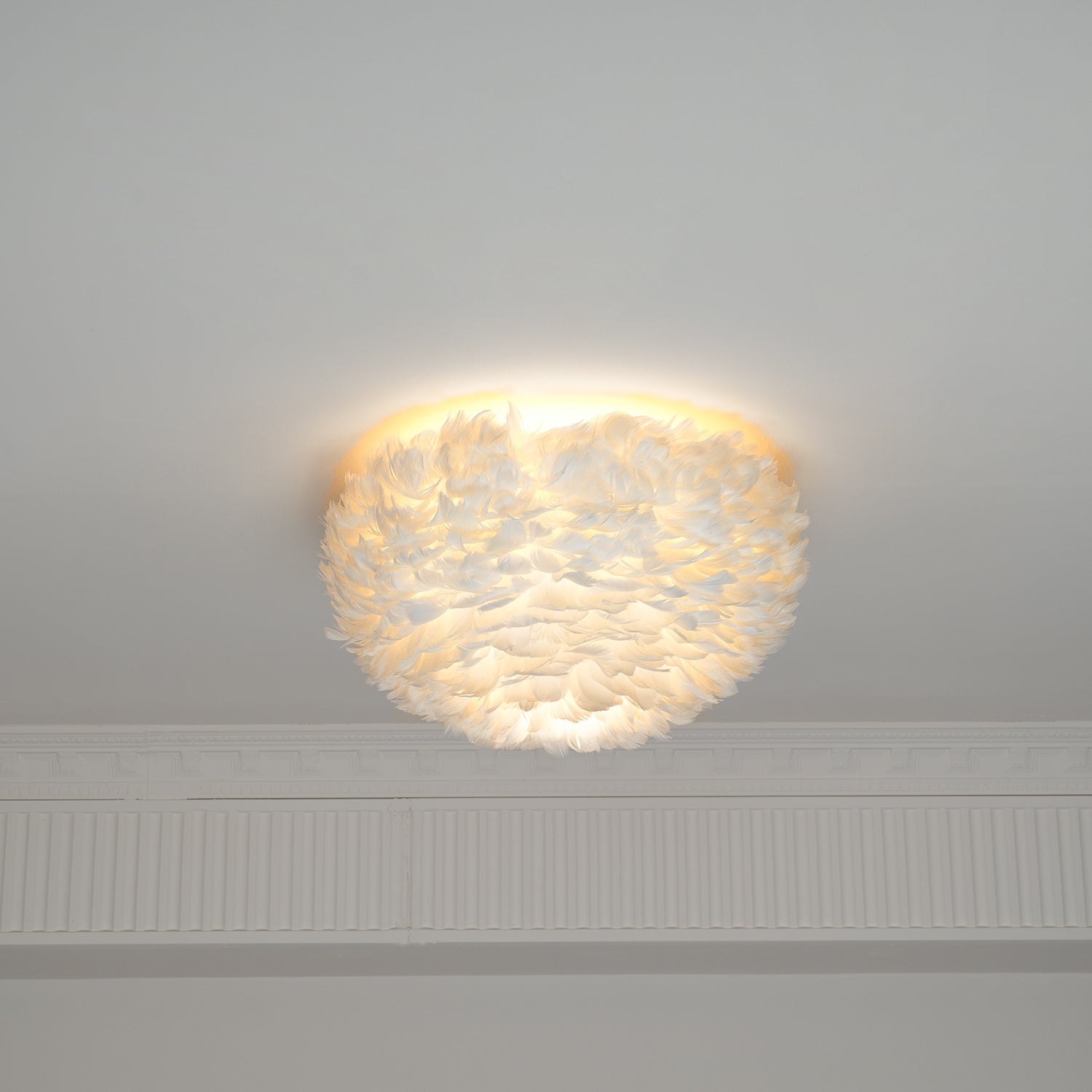 Feathered Ceiling Lamp - Blowlighting