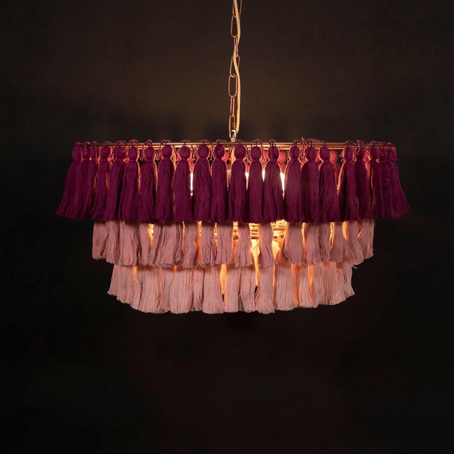 Lustra Chandelier Rose Bohème Chic