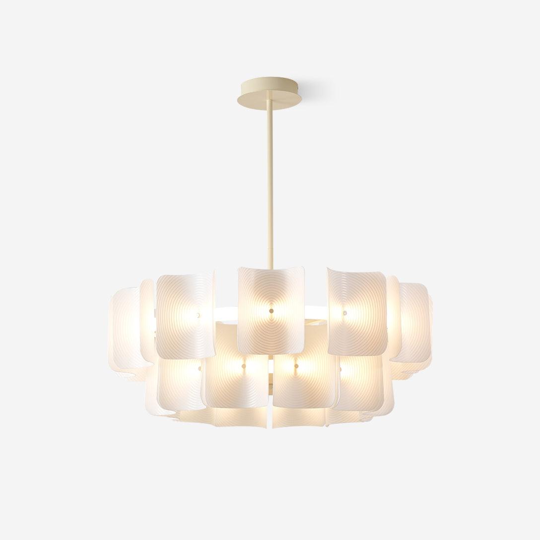 Finn Chandelier Fingerprint Acrylic Modern - Letslighting