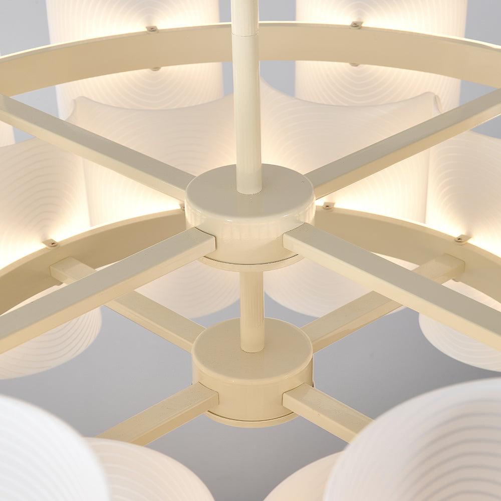 Finn Chandelier Fingerprint Acrylic Modern - Letslighting