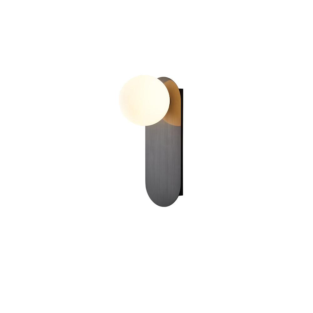 Flat Base Globe Sconce - Blowlighting