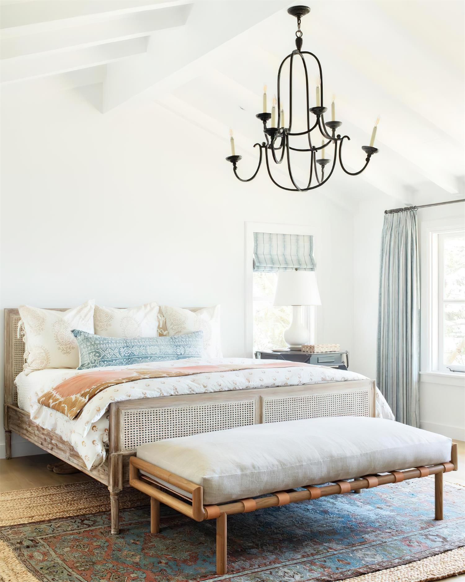 Flemish Chandelier Curved Iron Elegance - Letslighting