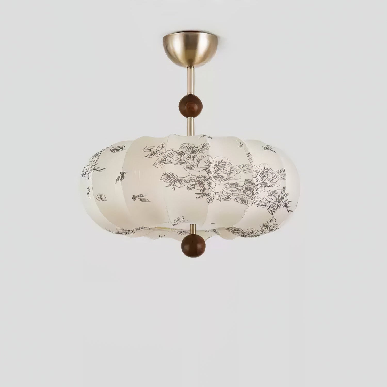 Glow Suspension Lantern Fleur Élégante
