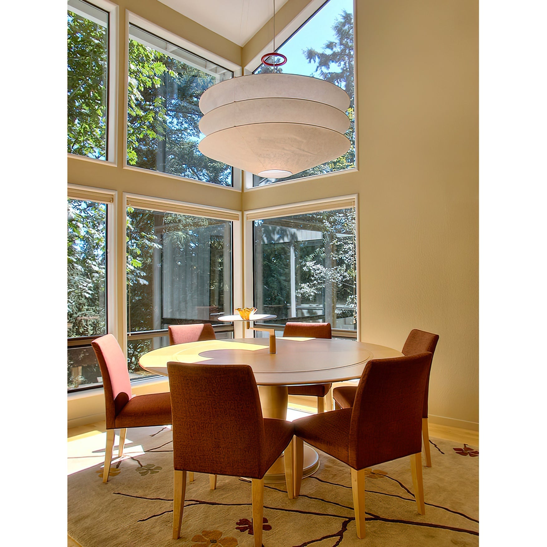 Zomarion Individual Creativity Paper Metal Pendant Light - Lamp Copper