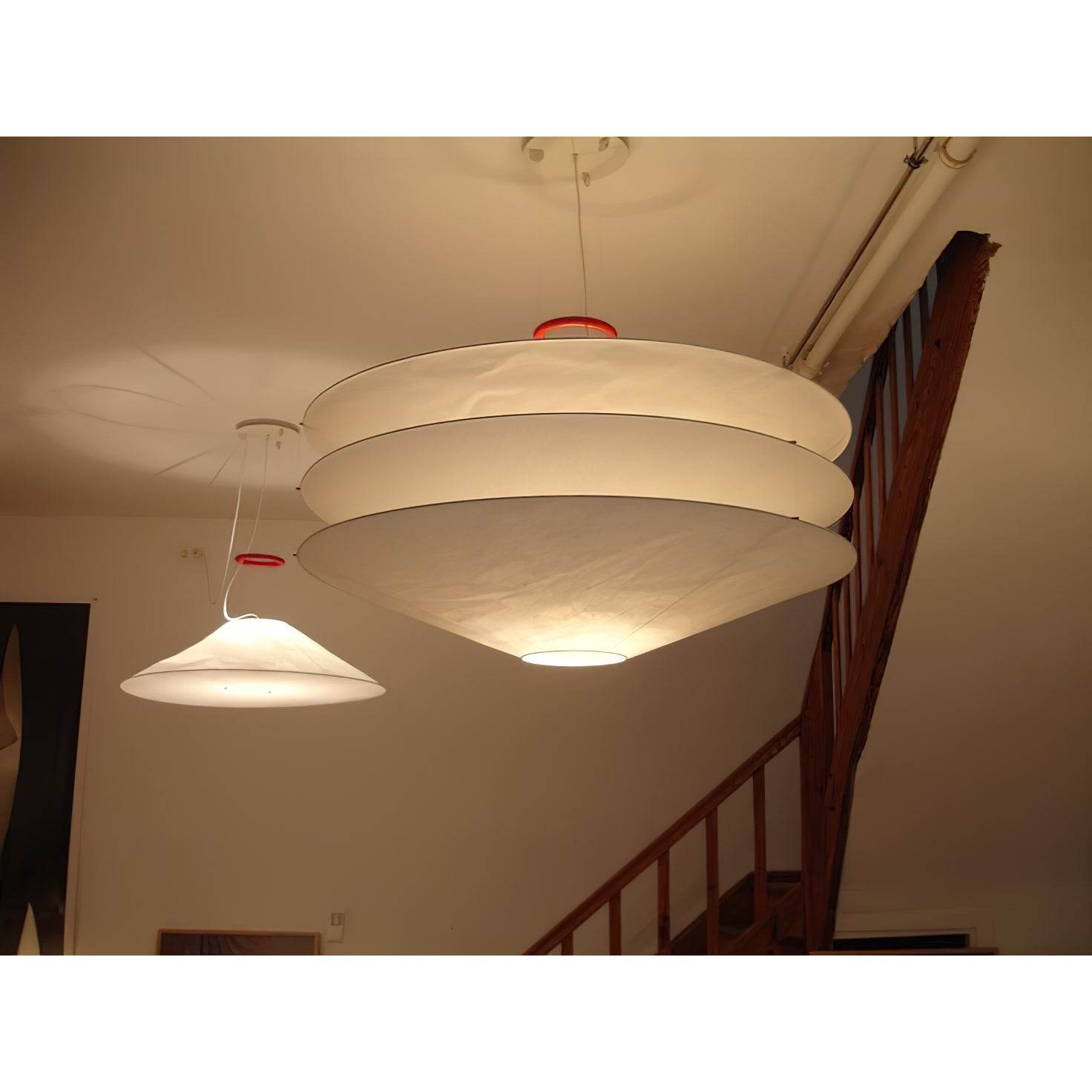 Zomarion Individual Creativity Paper Metal Pendant Light - Lamp Copper