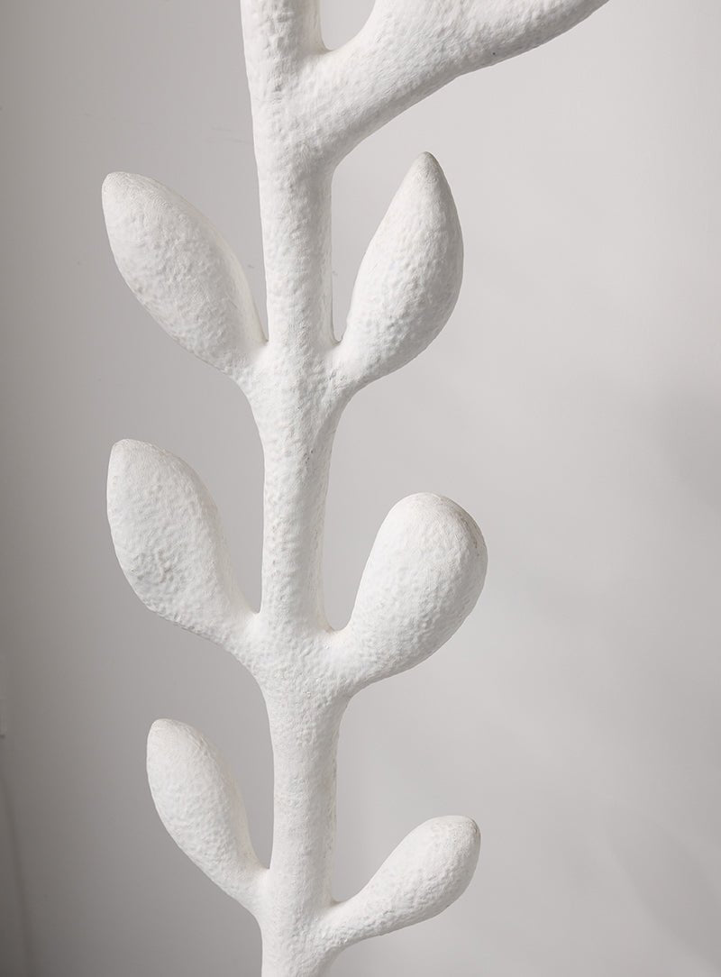 Brilo Lampadaire Élégant en Fibre de Verre Florae