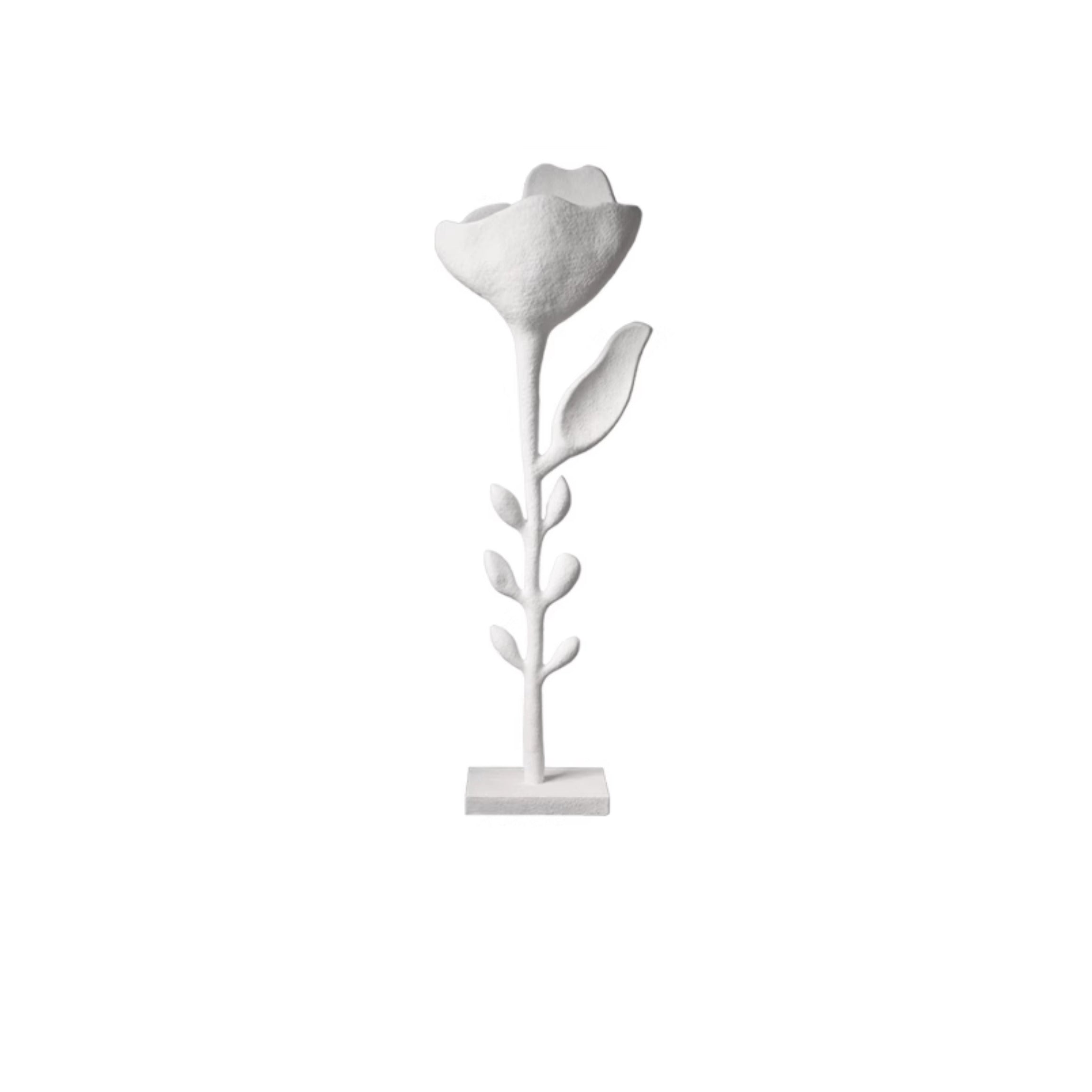 Brilo Lampadaire Élégant en Fibre de Verre Florae