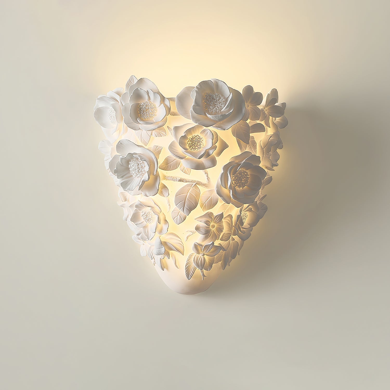 FloranzaArt LED Métal Moderne Résine Applique Murale Lampe