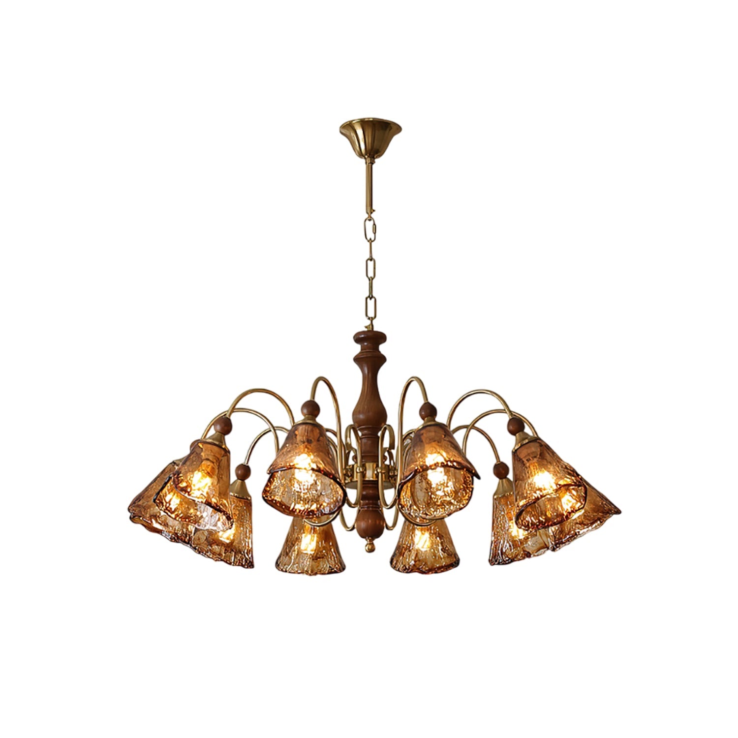Florenzia Lustre Élégant Vintage en Verre