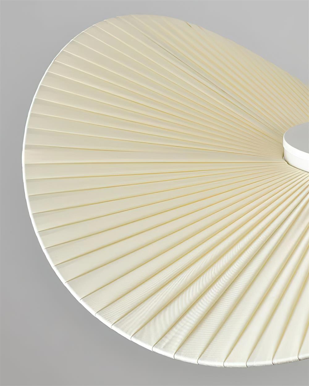 Florina Ceiling Lamp Pleated Fabric Sculptural - Letslighting