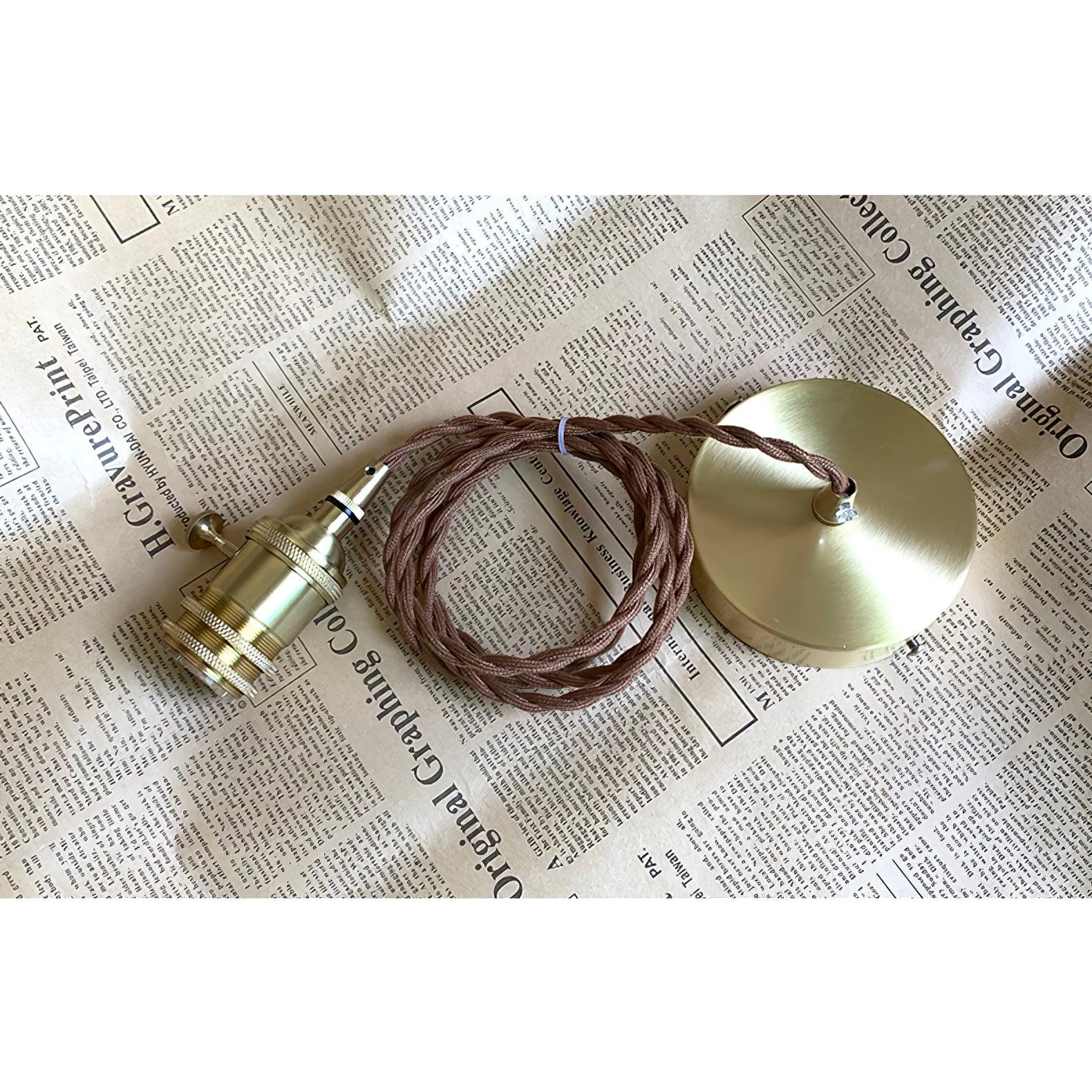 Flower Petal Glass Pendant Swag Light - Blowlighting