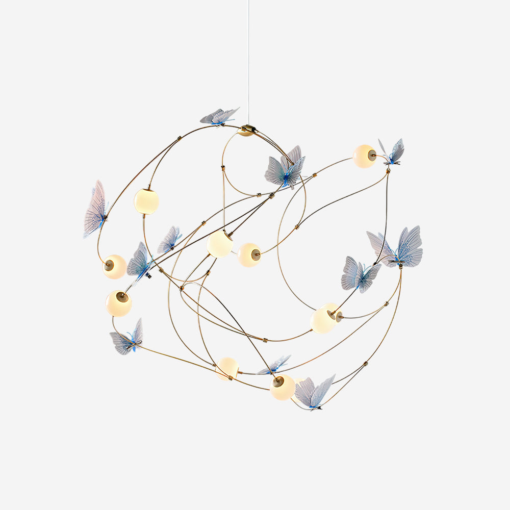 Flutterveil Chandelier Butterfly Dreamy - Letslighting