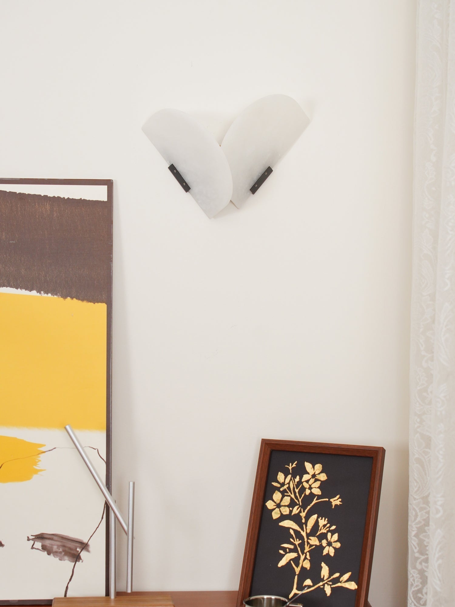 Cevelaris Heart Alabaster Wall Light - Letslighting