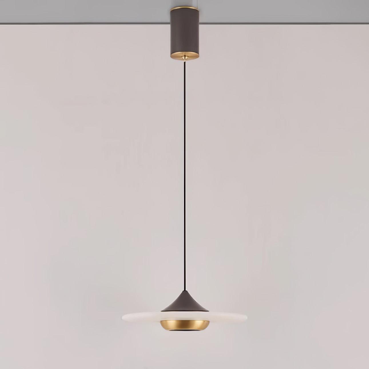 Flying Saucer Marble Pendant Lamp - Blowlighting