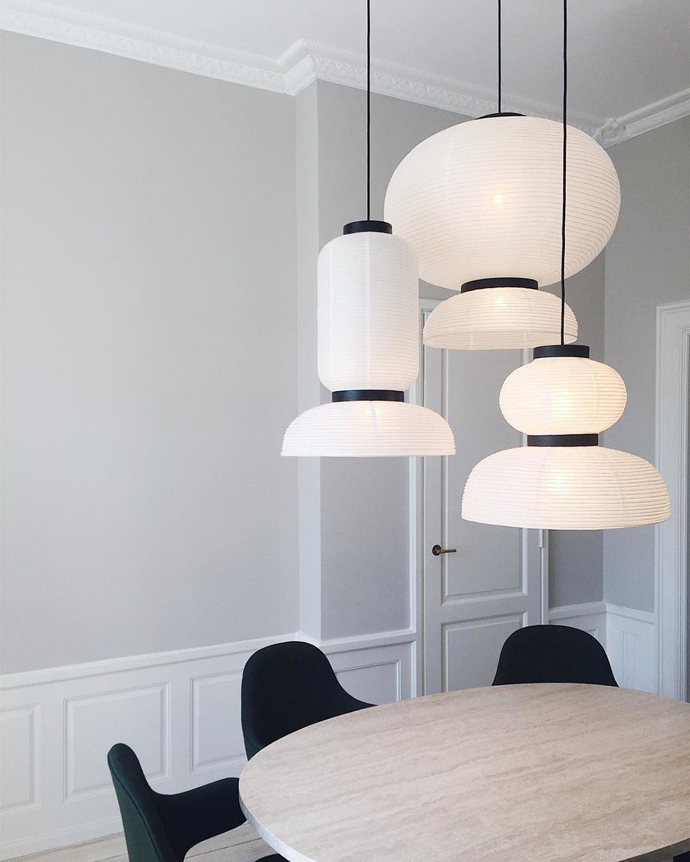 Cutheion Individual Creativity Rice Paper Pendant Lamp - Lamp Copper