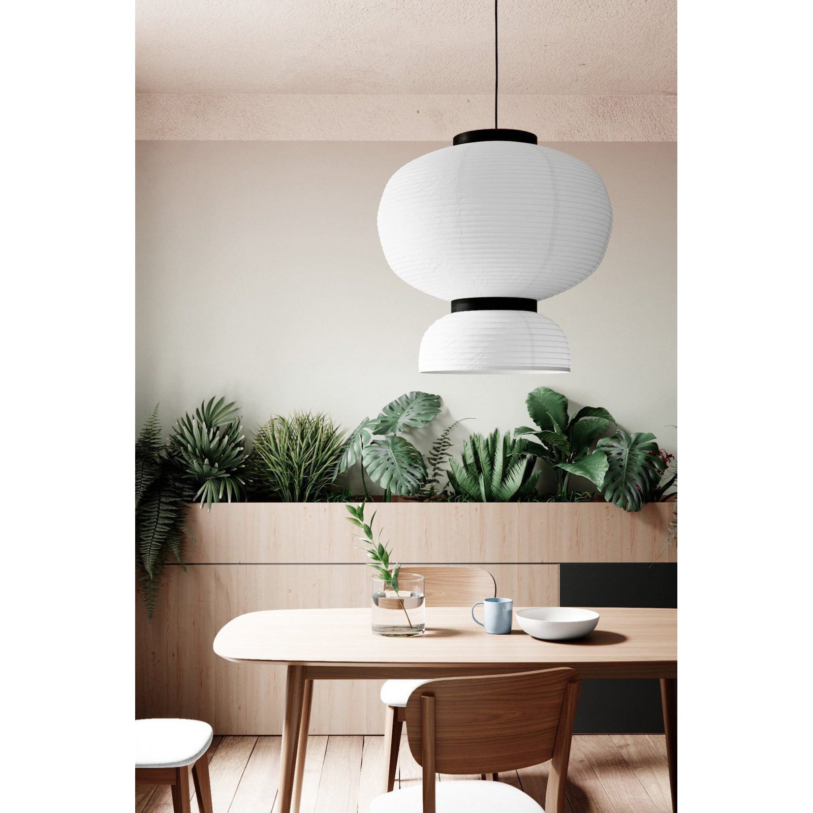 Cutheion Individual Creativity Rice Paper Pendant Lamp - Lamp Copper