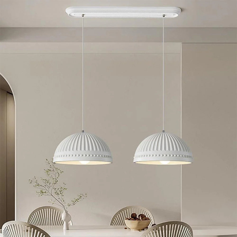 Aria Moderne LED Métal Résine Suspension Salle d'étude/Salon