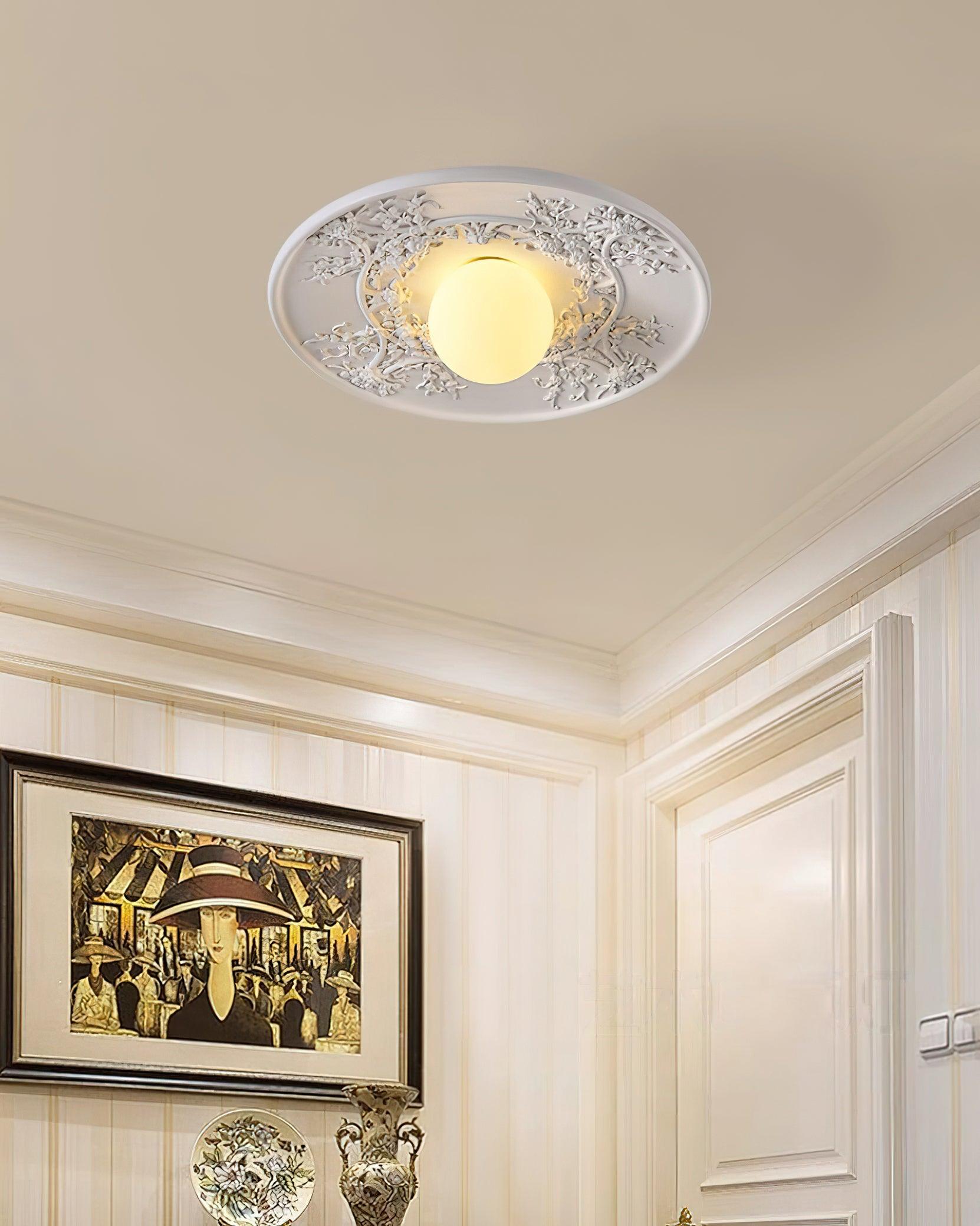 Rococo French Retro Ceiling Light - Letslighting